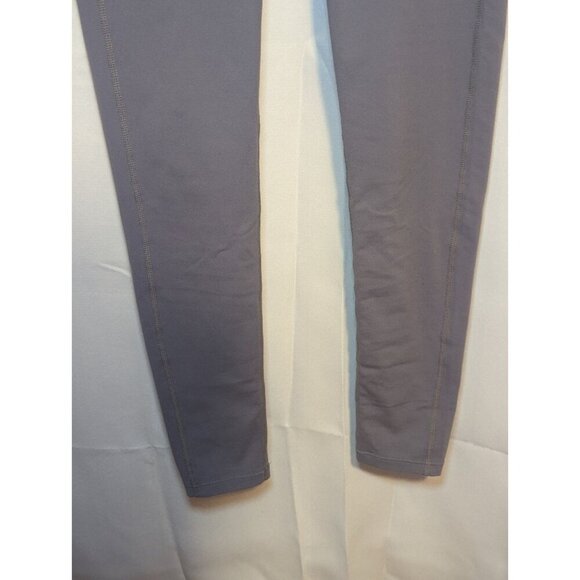 Athleta Salutation 7/8 Yoga Leggings High-Rise In Powervita Gray Size Small - Picture 3 of 16